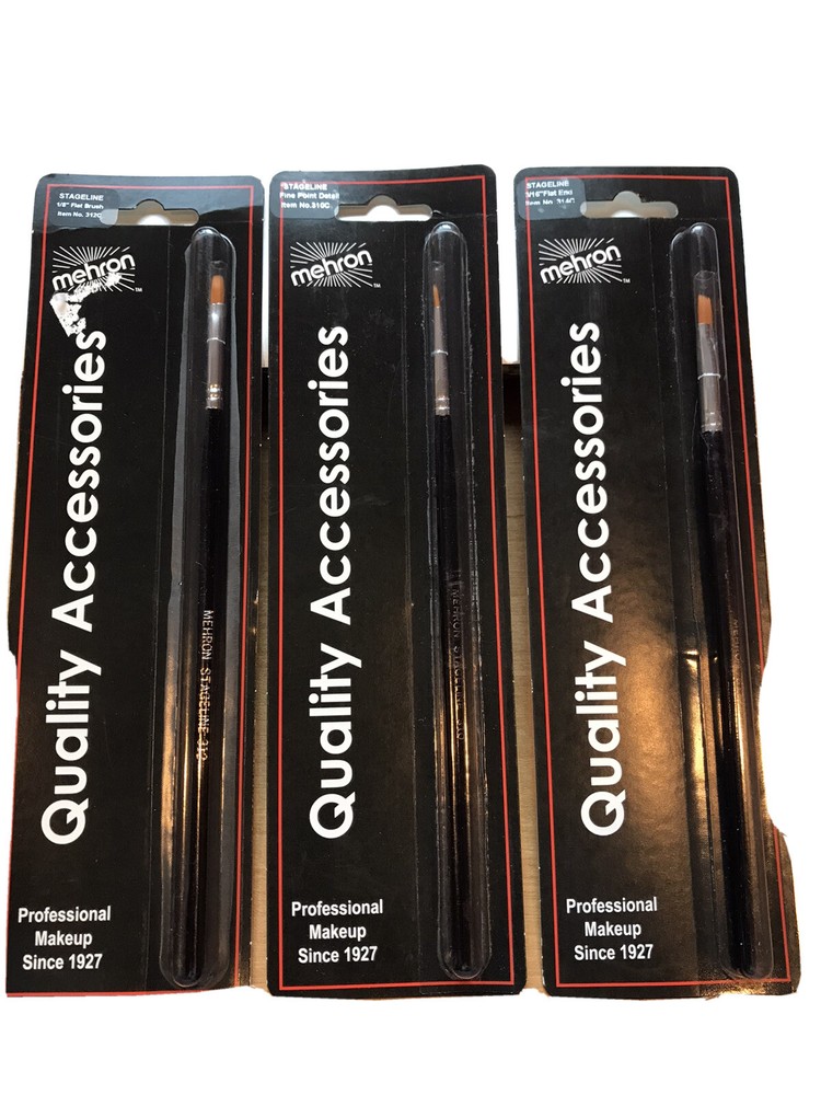 Mehron Stageline Professional makeup Brushes