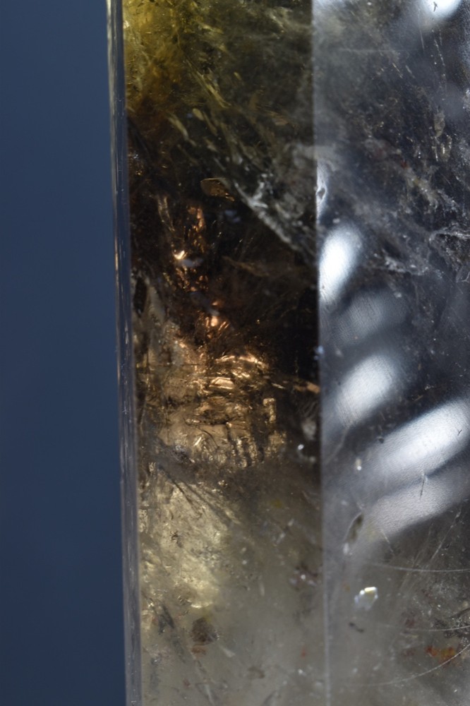 Smoky Citrine Quartz Tower / Obelisk – Large Crystal Display