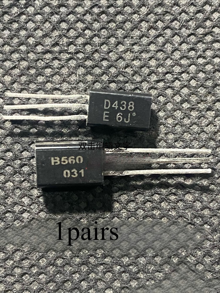 5 Pairs 2SB560 + 2SD438 Transistor