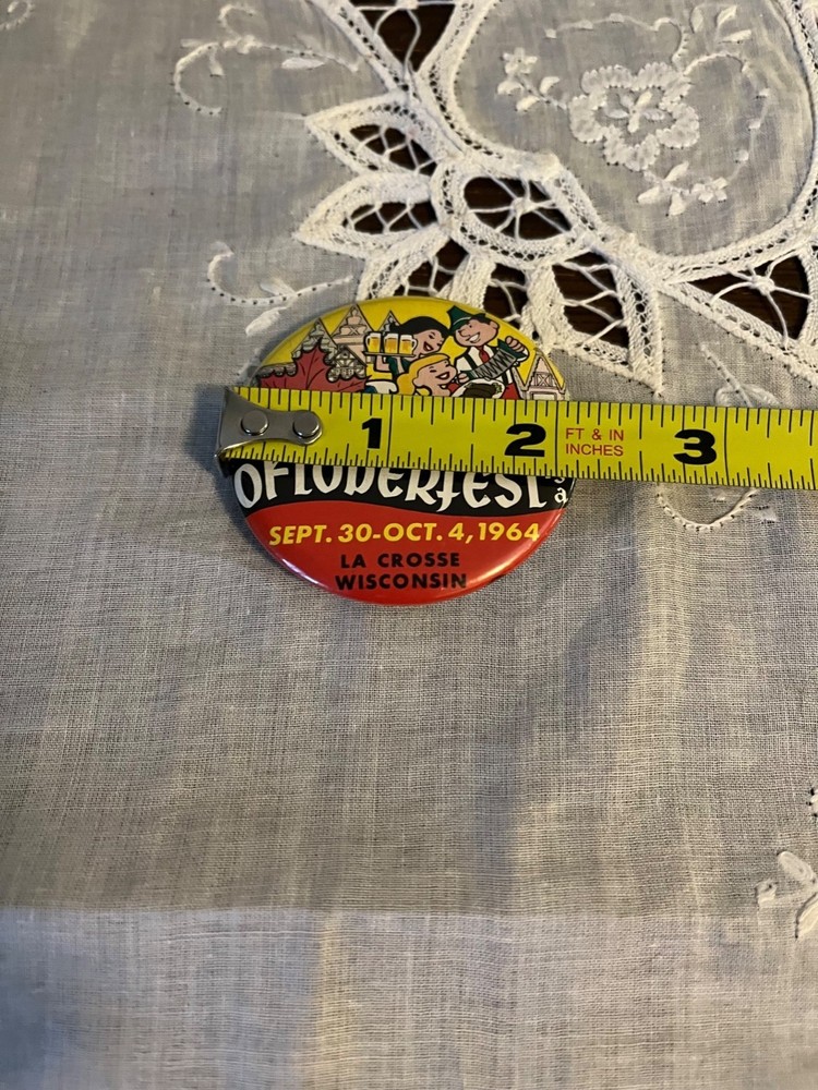 Lacrosse Oktoberfest Pinback