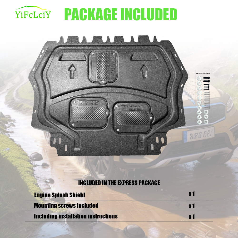 For 2012-2019 VW Beetle Under Engine Lower Cover Splash Shield Mud Guard Board