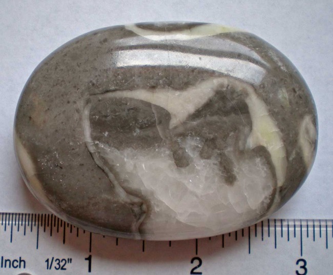 Shell Jasper Large Palm Stone sc684r