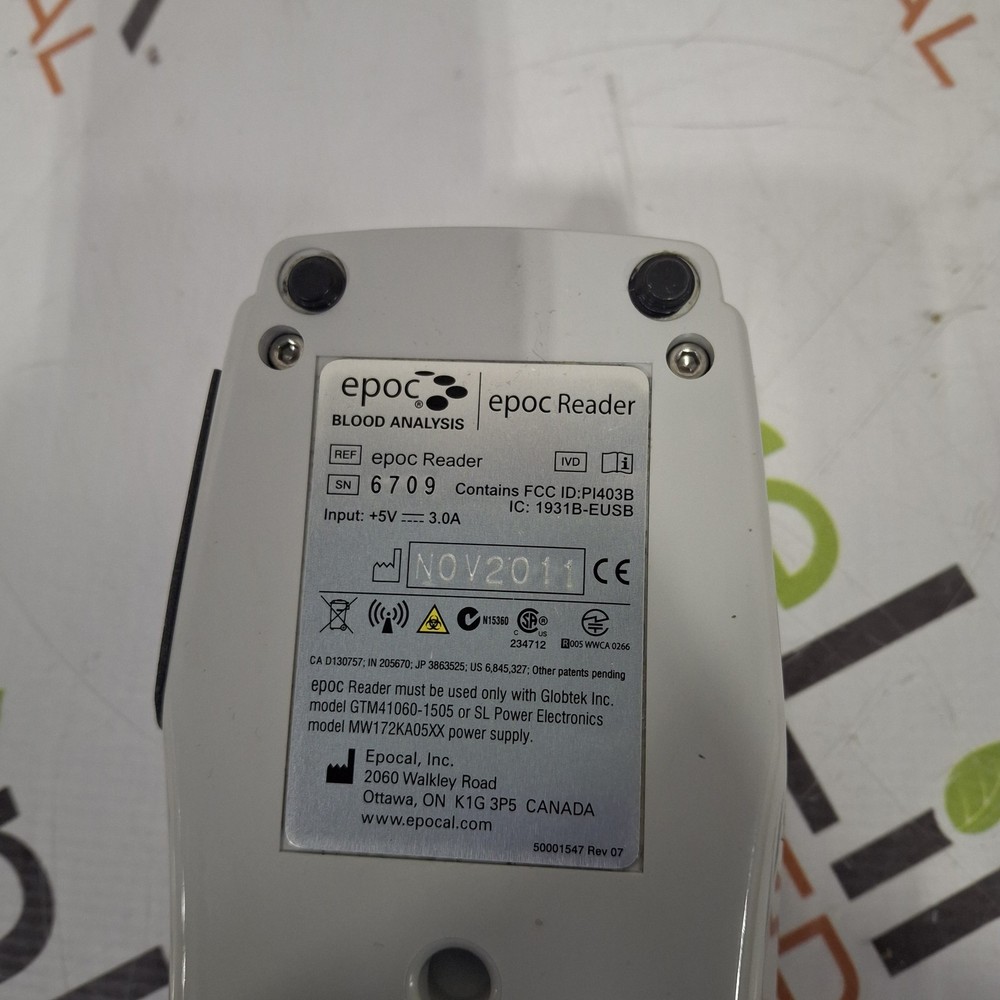 Epocal, Inc Epoc Reader Base