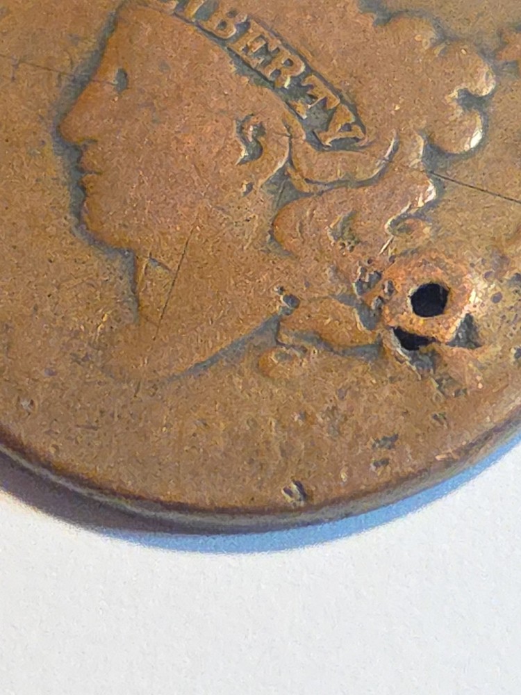 1823 ? Coronet Head Large Cent - Lot BT778
