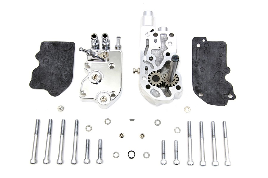 Polished Oil Pump Assembly for Harley-Davidson