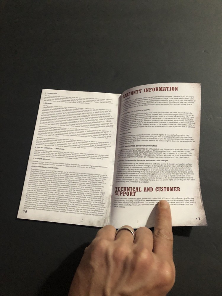 dishonored xbox 360 Manual Only