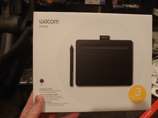 UNOPENED Wacom Intuos CTL-4100 Small Drawing Tablet - Black