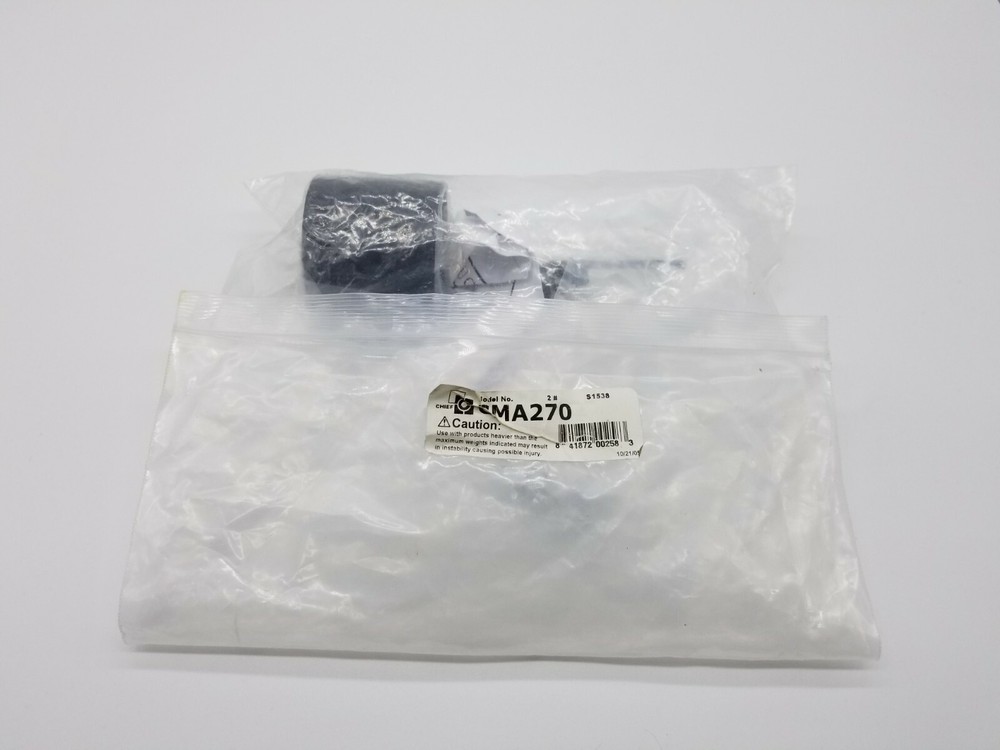 CHIEF #CMA270 Threaded Pipe Coupler, Black – NEW