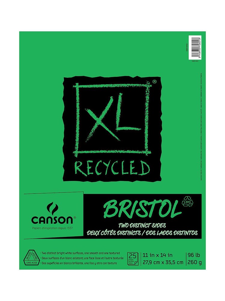 Canson XL Recycled Bristol Pads