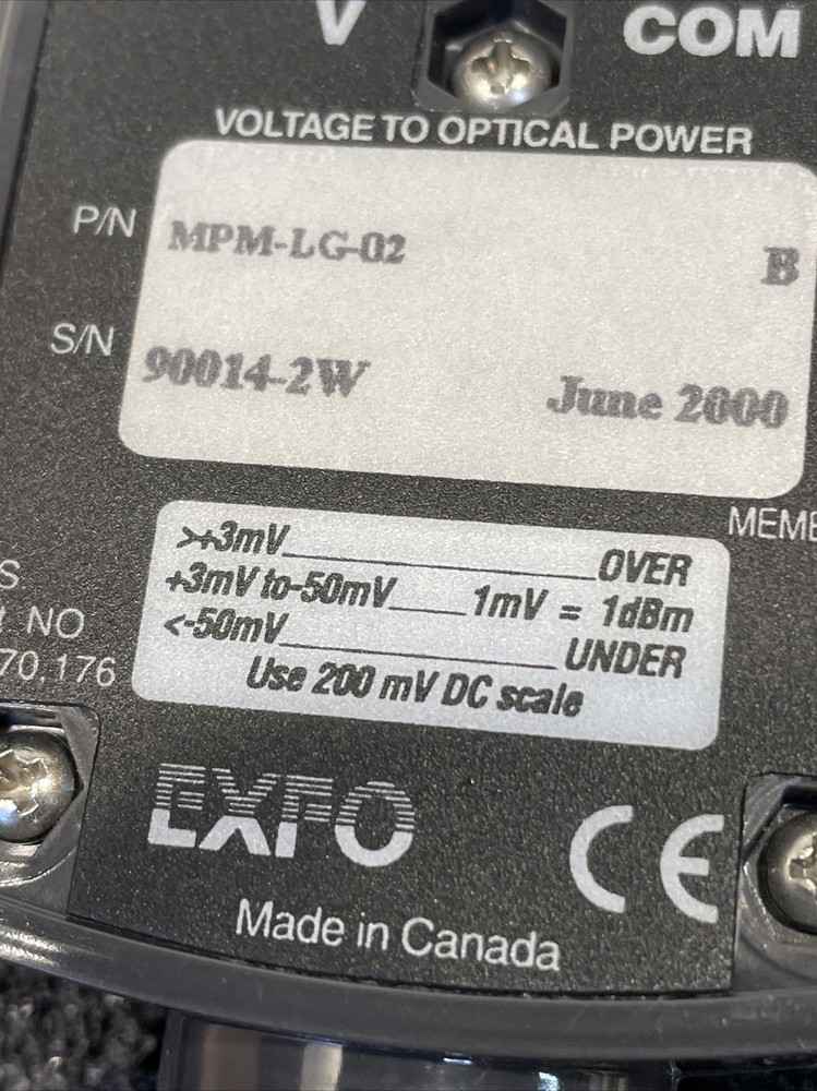 EXFO MPM-Ge Power Meter