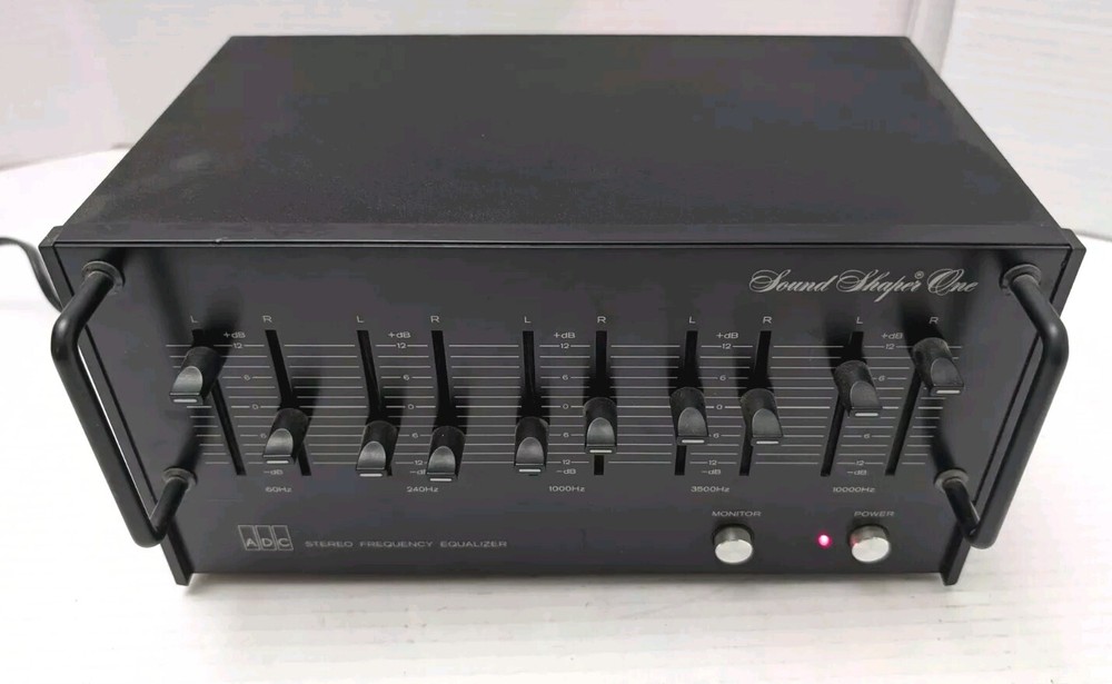 ADC Sound Shaper One Stereo Frequency Equalizer Model SS-1