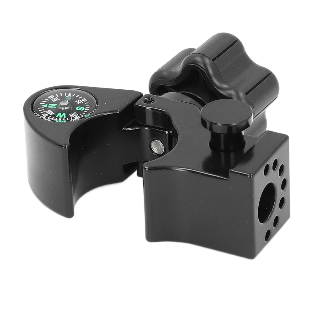 32mm Range Pole Cradle Bracket Aluminum Alloy Universal Data Collector Cradle