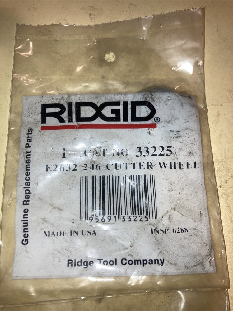 33225 Ridgid E2632 Replacement Cutter Wheel fits 246