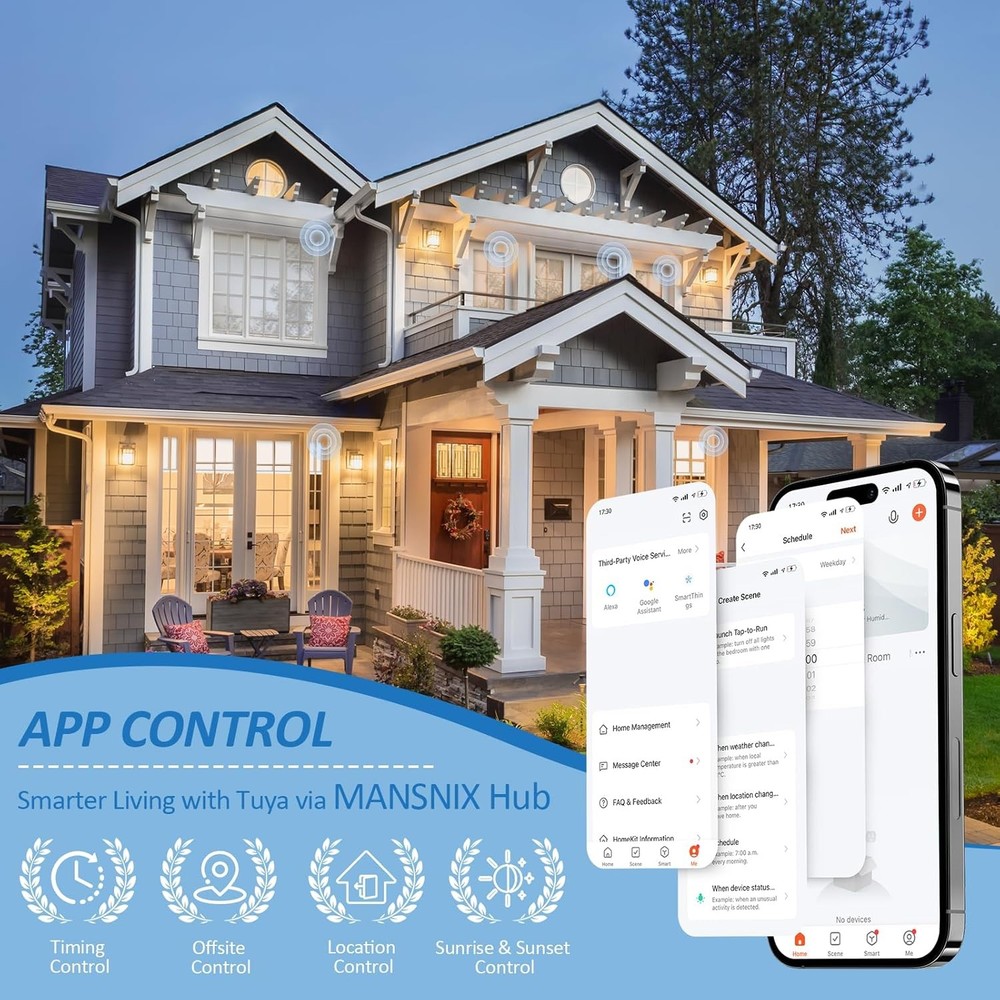 Hub for Motorized Blinds, Required Gateway for APP & Voice Control, Compatible w