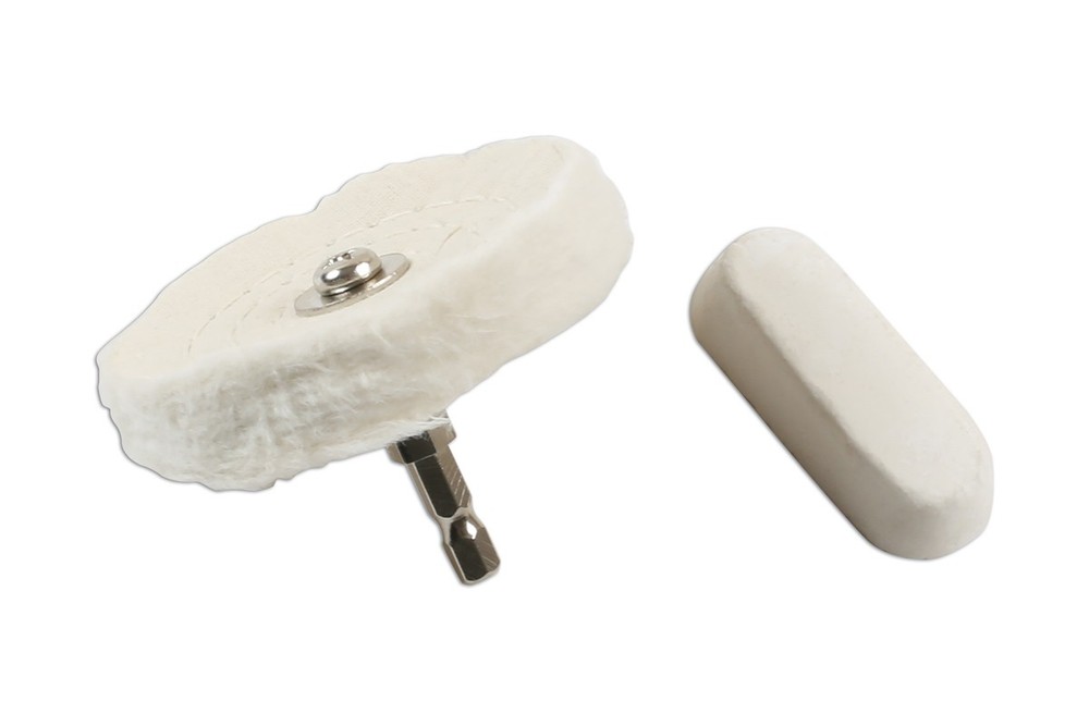 Laser Tools Soft Metal Compound and Buffing Wheel Set 7629