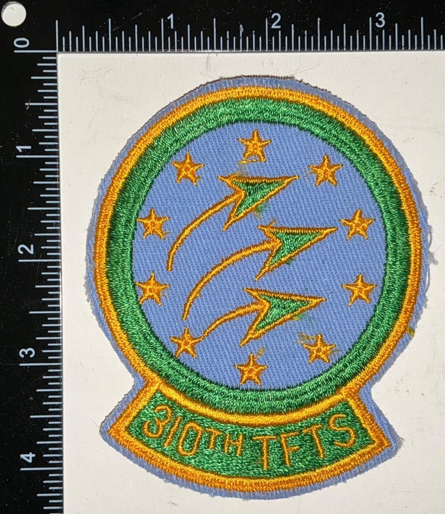 Cold War USAF Air Force 310th Tactical Fighter Training Squadron Patch