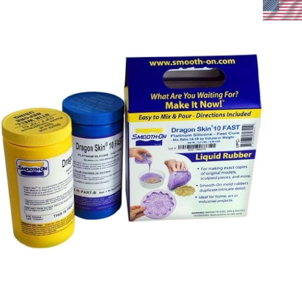 10 Fast - Addition Cure Silicone Rubber Compound - Pint Unit