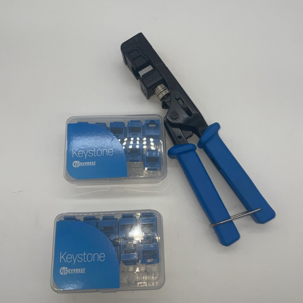 EMS Speed Termination Crimping Tool for CAT6/5e Easy Jack (bn)