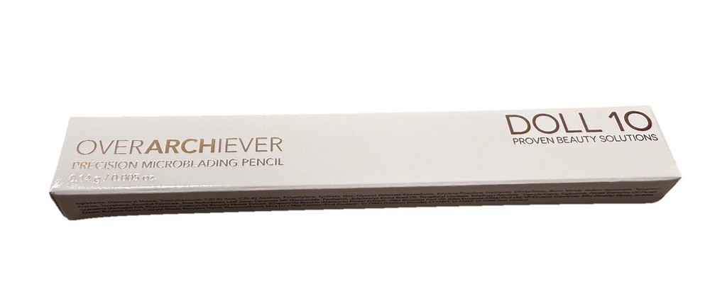 Doll 10 OverARCHiever Precision Microblading Brow Pencil, BRUNETTE