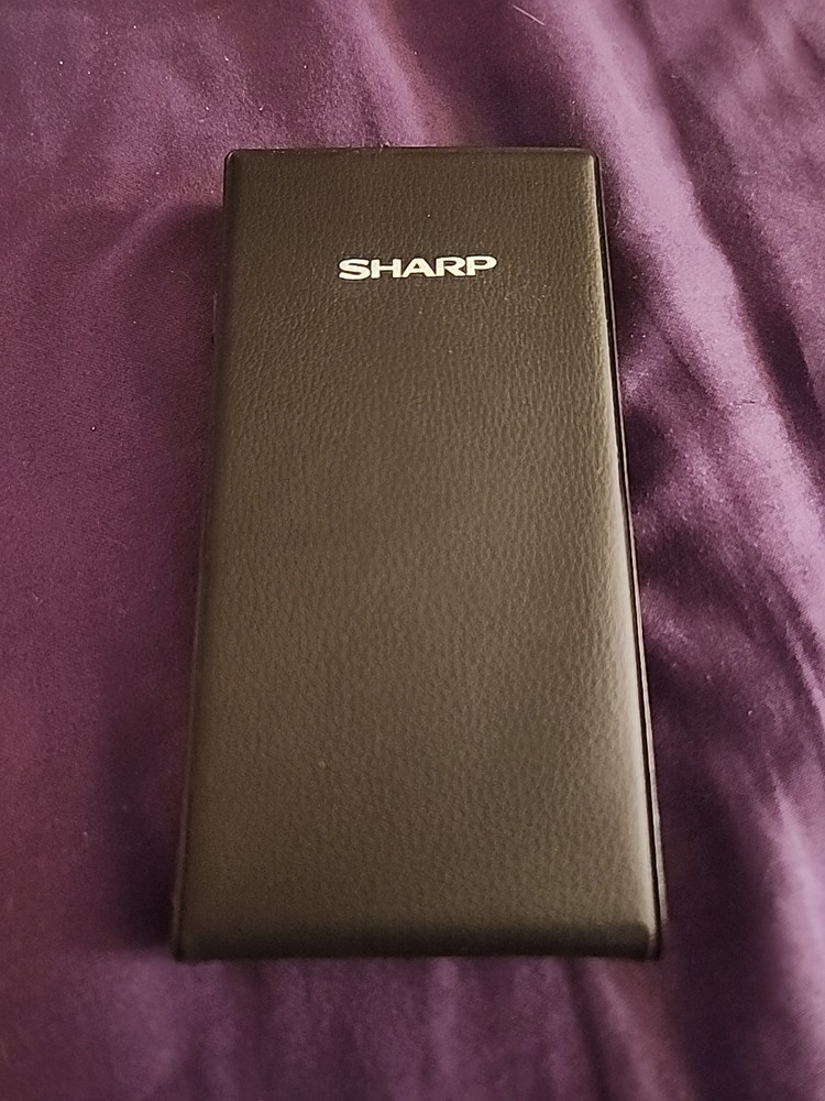 SHARP EL-6250H Dial Master Electronic Memory Calculator / Phone Dialer With Box