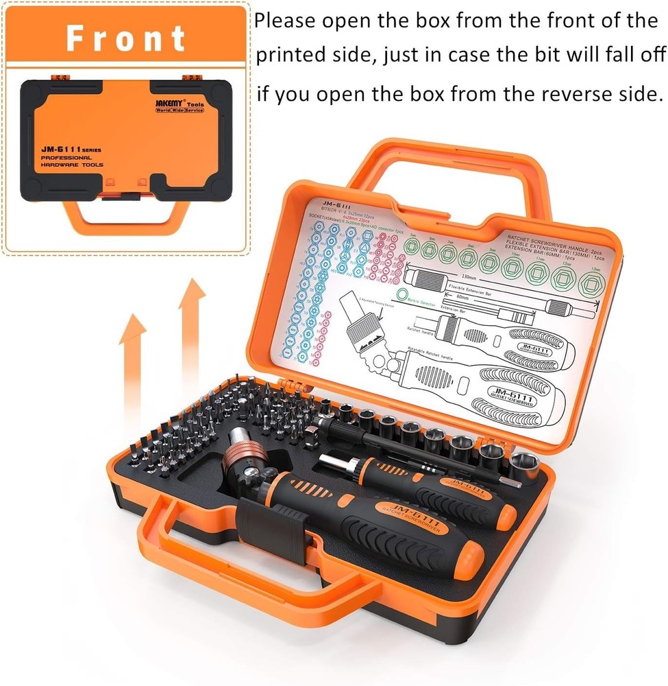 Multi-functional Ratchet Screwdriver