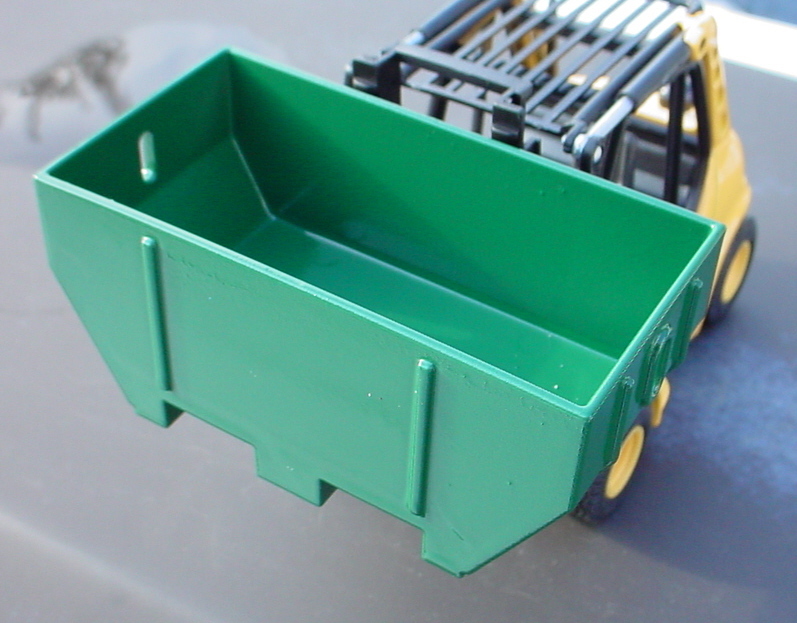 Open Garbage Dumpster Miniature 1/24 Scale G Multi Scale Diorama Accessory Item