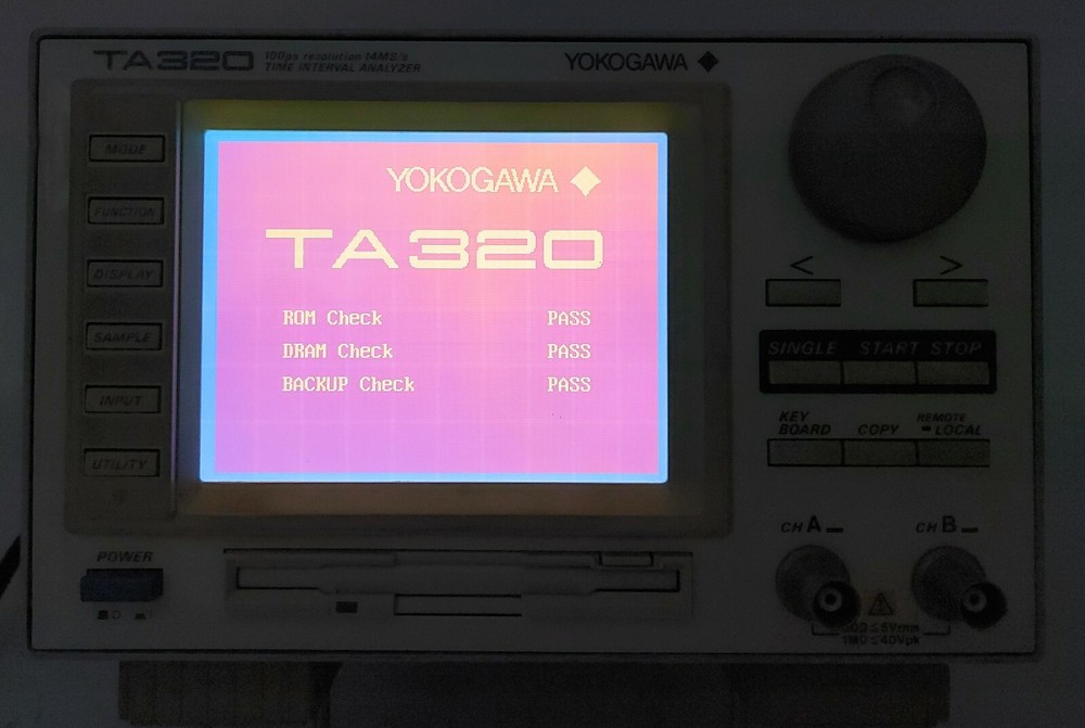 Yokogawa TA320 Time Interval Analyzer 100ps Resolution