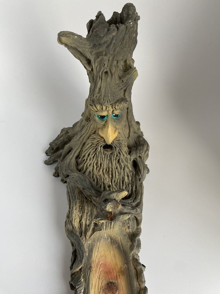 Tree Man Ash Catcher Incense Burner, 10.75” Long, Unique And Rare