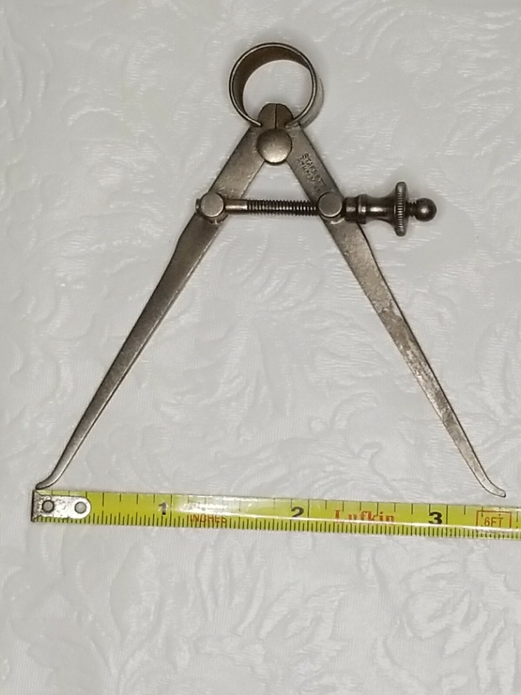 Vintage Starrett 3" inside calipers
