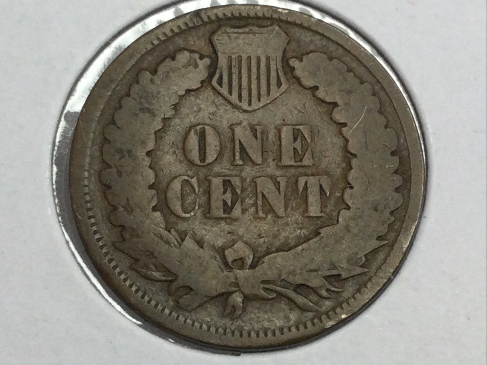 1894/94 Indian Cent repunched error