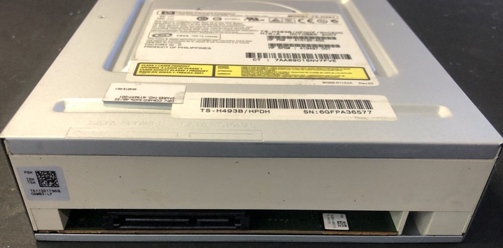 HP DVD/CD REWRITABLE DRIVE TS-H493 SATA