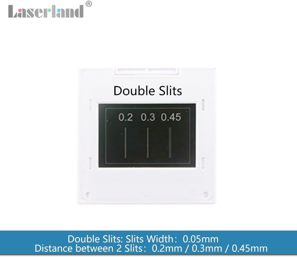 Young's Double-Slit Experiment, Single Slit, with Holder Observation Board