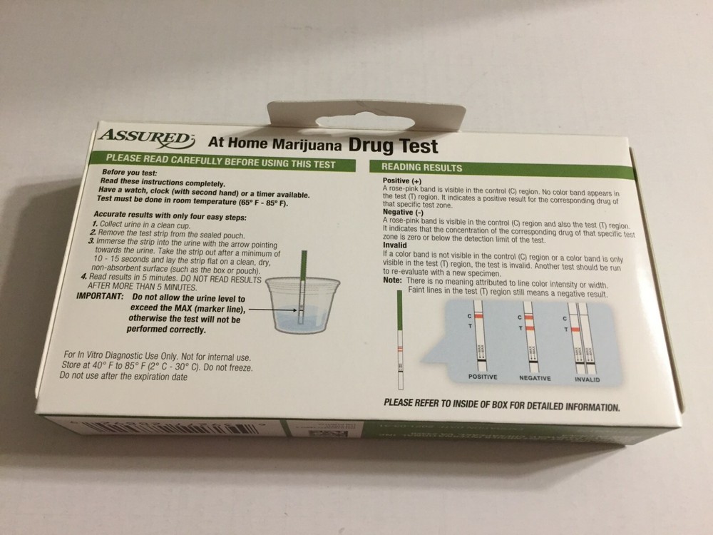 NEW Home Marijuana Drug Test 98% Accurate