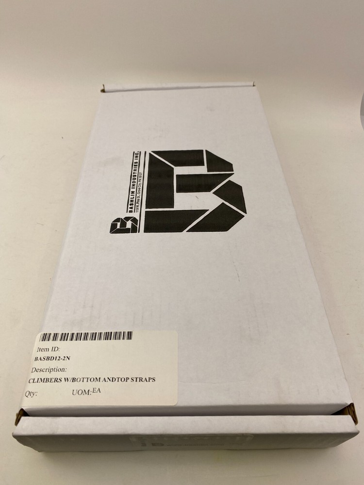 Bashlin BD12-2N Pole Climbers with Bottom Straps and top Straps