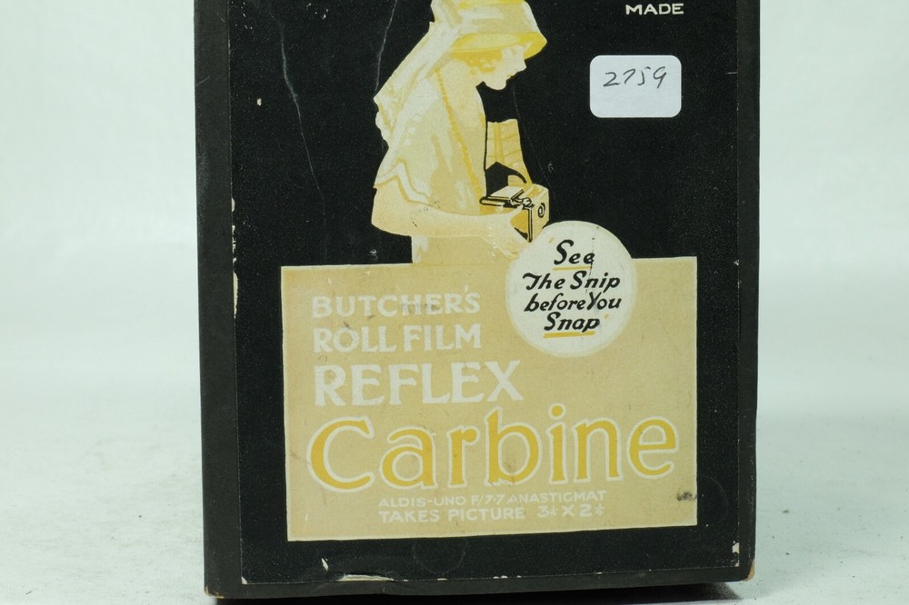 Butcher's Roll Film Reflex Carbine Camera 1925