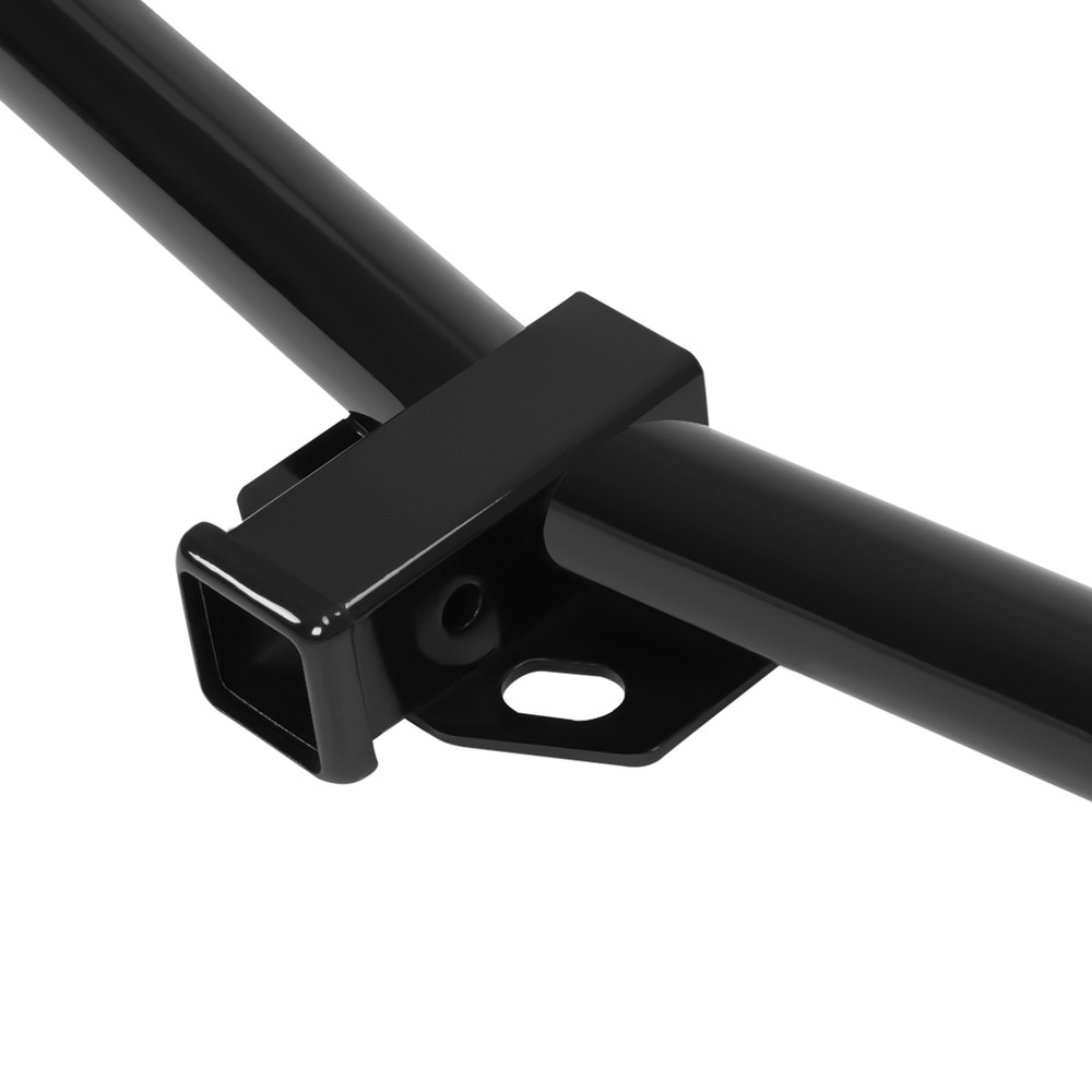 Class 3 Trailer Hitch 2" Receiver Fits Ford E150 E250 E350 2000-2014 13055 Black