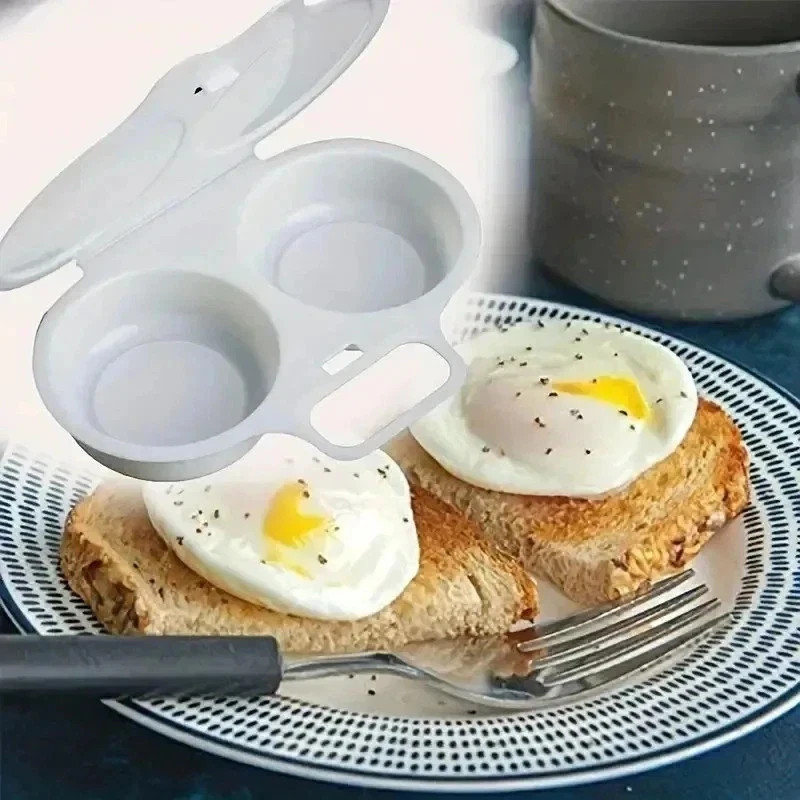 Microwave Egg Poacher,Poached Egg Cooker,Egg Maker Poached Egg Steamer Kitchen