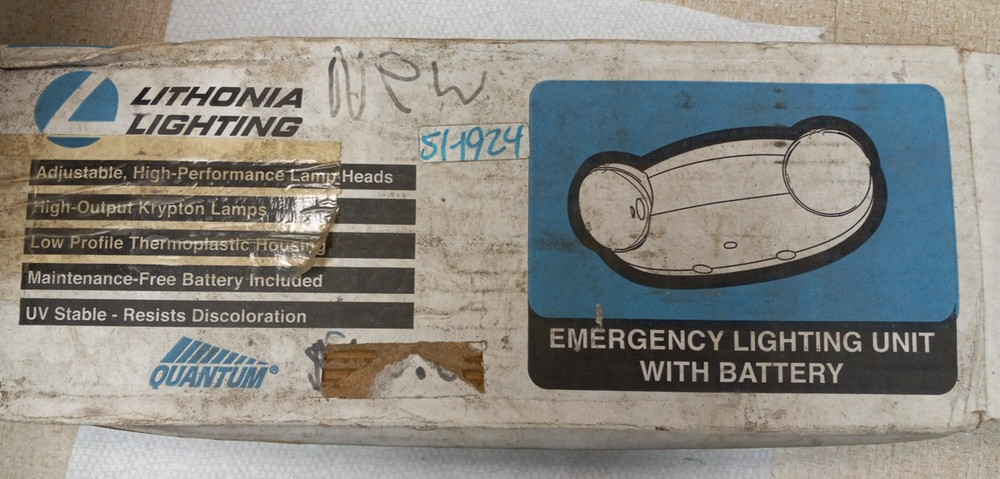 Quick Mount Emergency Lighting Unit EMPCB00223 ELM/ELM2