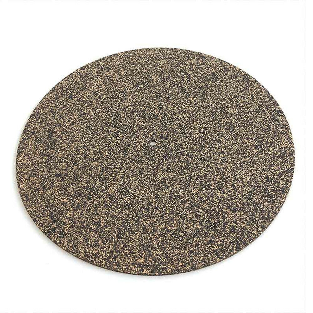 Cork & Rubber Turntable Platter Mat Disc Vinyl Record Player Anti-static Pad E