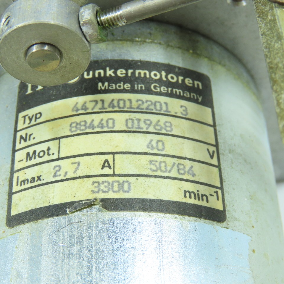 Agiematic C Tape Reader Motor 40V 2.7A