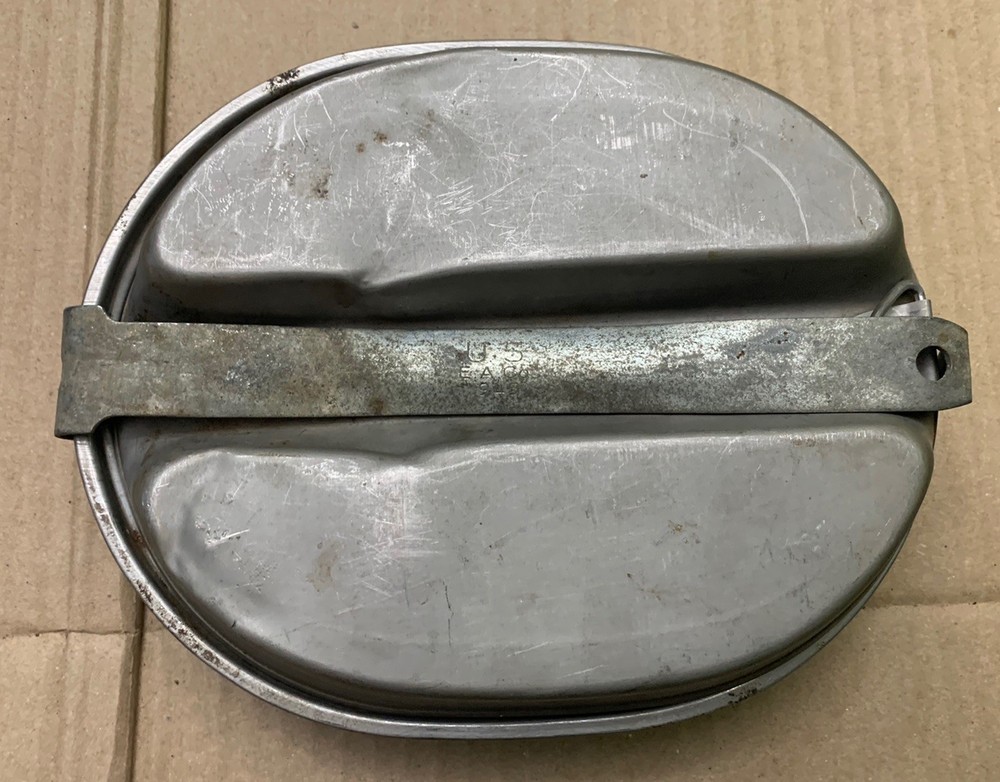Original WWII US Military Mess Kit 1945 Dated