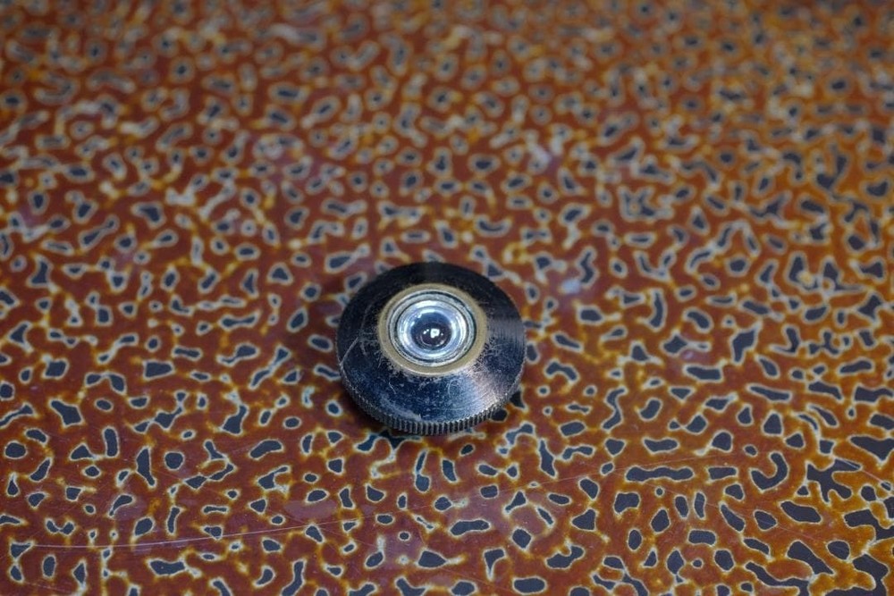 Antique Leitz Universal Rotating Stage UT2 Polarizing Microscope Accessory Case