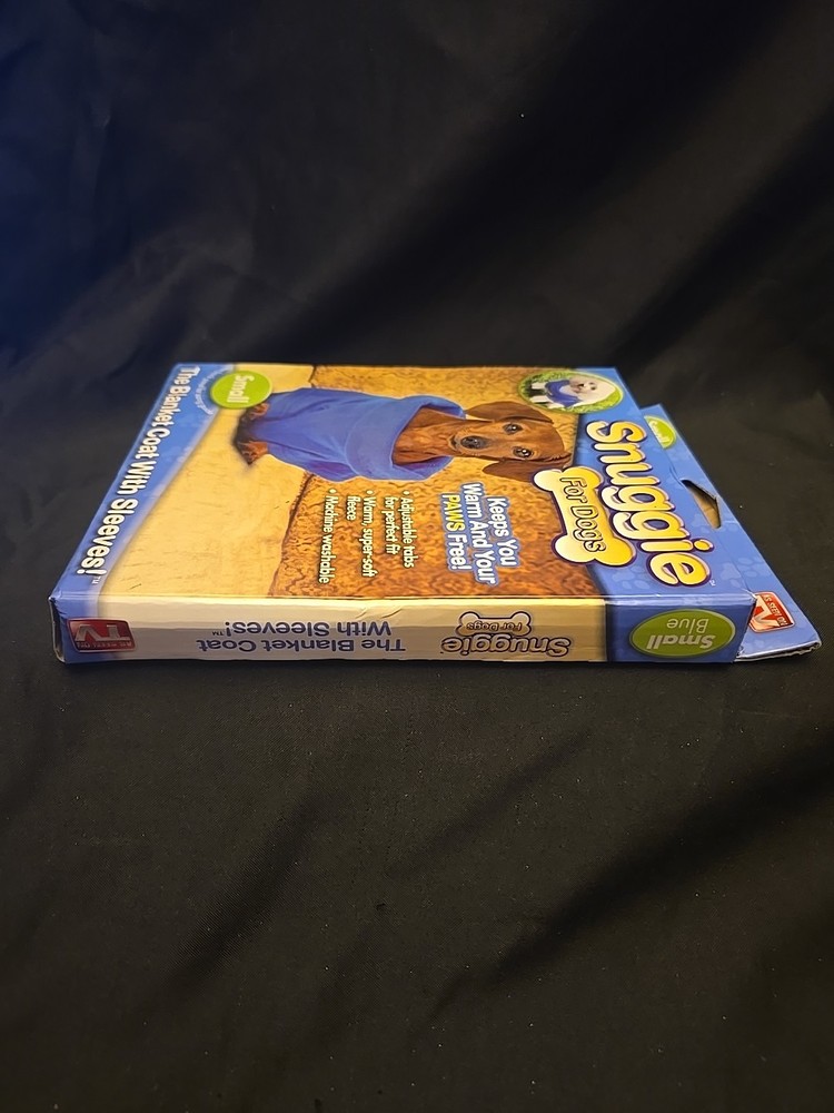 Snuggie For Dogs ~ Small ~Blue Sweater