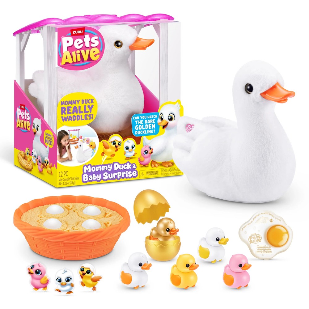 Interactive Hatching Duck Toy Set