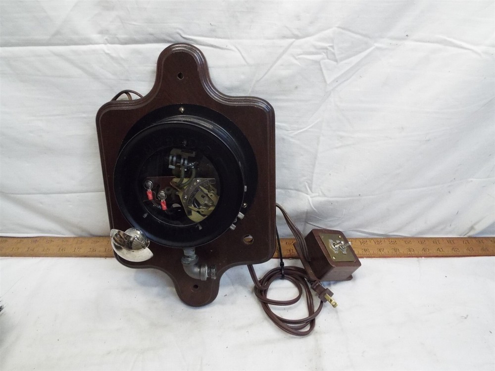 Nice Lighted Mercoid Control Switch Steampunk Industrial Wall Plaque Steam Punk