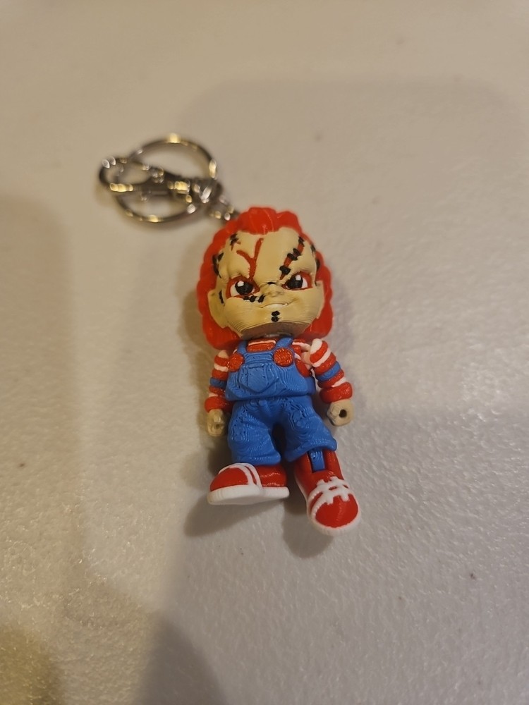 Flexi Horror Keychains 3d Chuckie