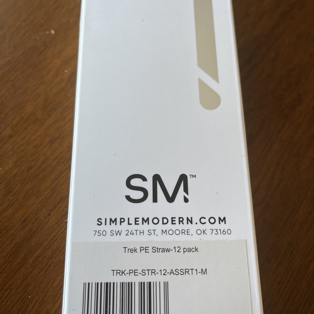 Simply Modern Trek PE Straws 12 Pack