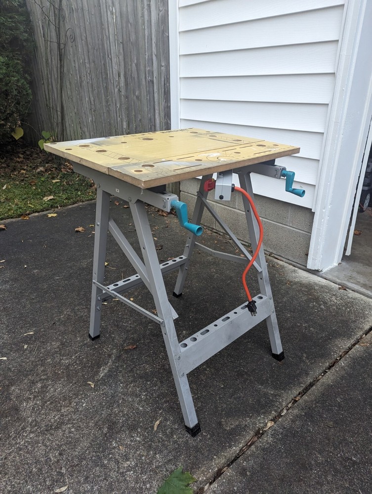 Wolfcraft Workbench with Electric Box
