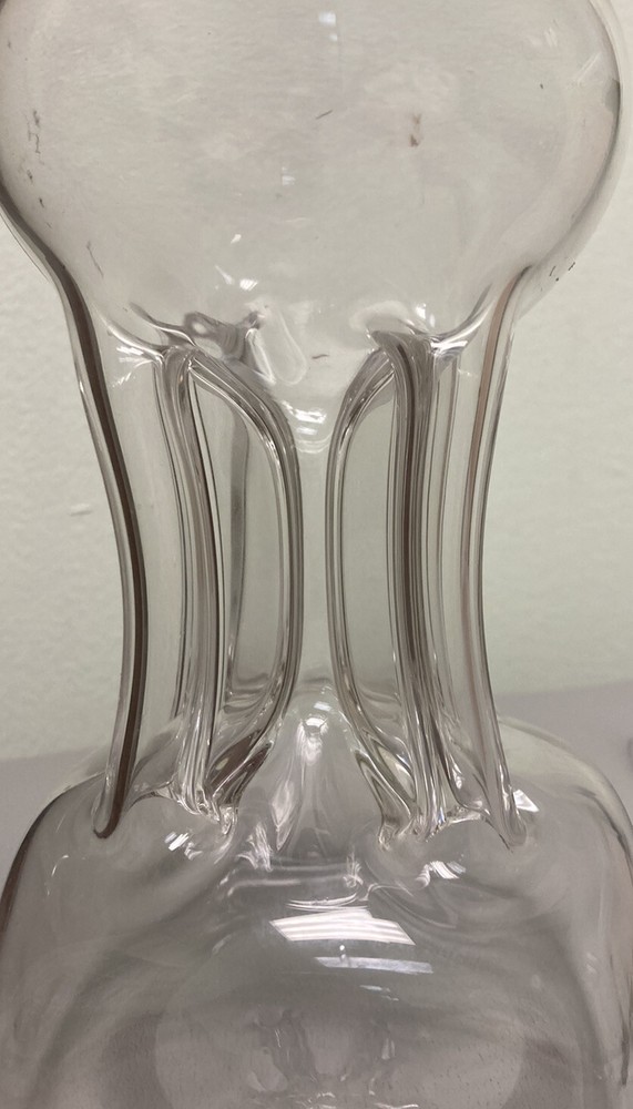 Jth Jhm London 1901 Decanter With Silver Top
