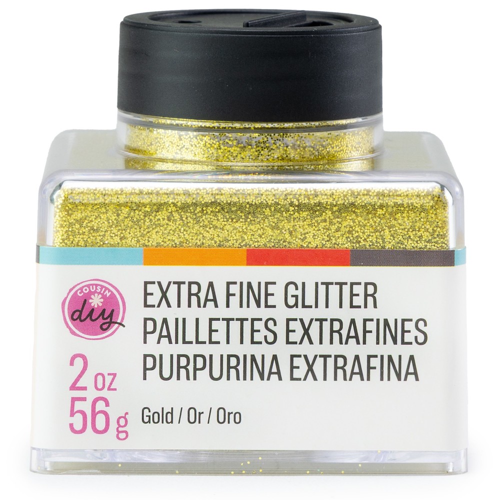CousinDIY Glitter Stacker 2oz-Gold